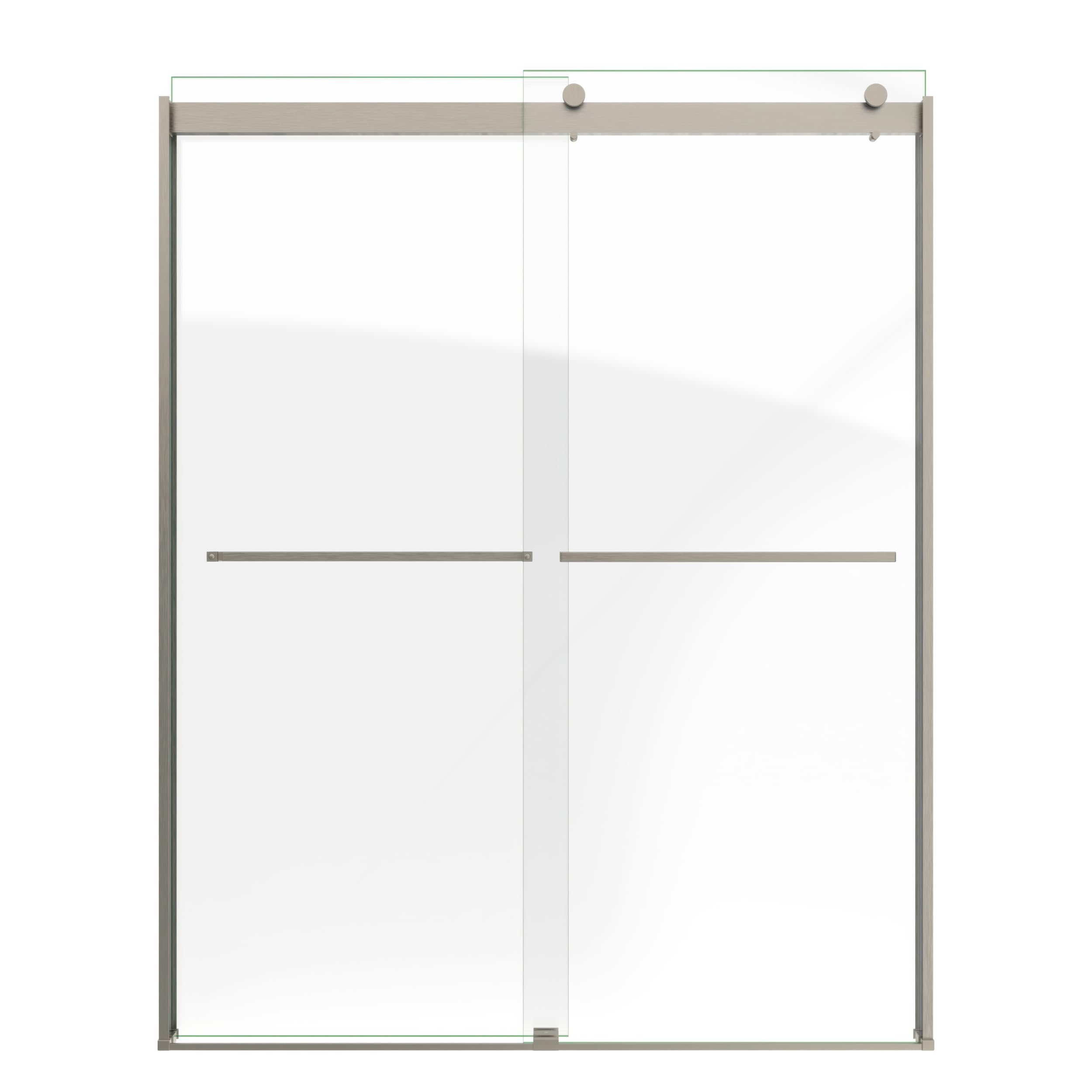 DreamLine Sapphire 56-60 in. W x 76 in. H Semi-Frameless Bypass