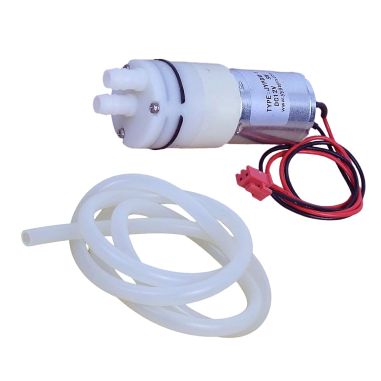 Msioytog Multicolor 370 Small Diaphragm Water Pump 12V 5W With Flexible Silicone Hose Own Priming Water Pump Perfect For Home Garden Lab