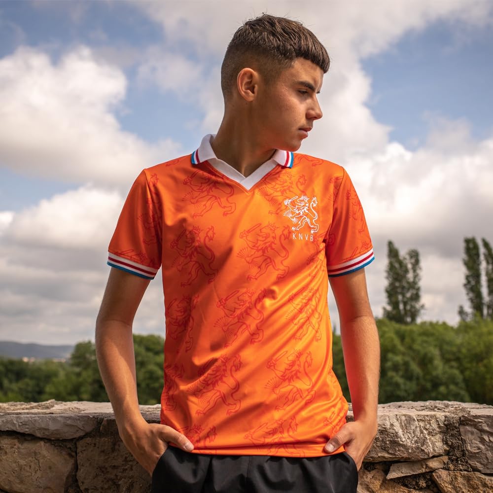 Copa - Holanda World Cup 1994 - Camiseta de Fútbol Retro - Hombre - Naranja