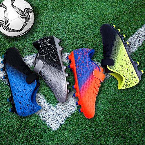 Brooman Kids Firm Ground Soccer Cleats Boys Girls Athletic Outdoor Football Shoes thumb #6