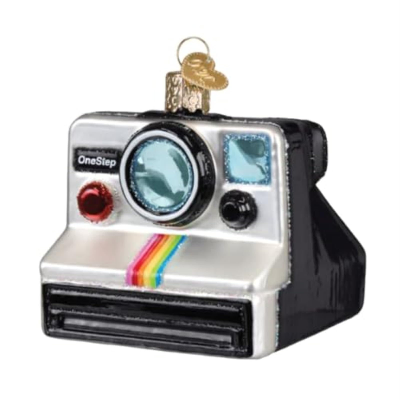 Amazon.com: Old World Christmas Polaroid Onestep Camera Glass