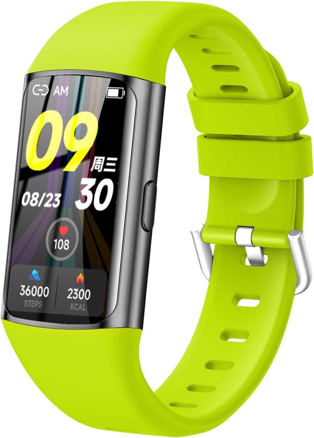 TipmantTipmant Fitness Trackers, IP68 Waterproof Fitness Tracker with Heart Rate Monitor Pedometer Calorie Counter Step Counter Sleep Monitor Health Exercise Smart Watch Activity Tracker for Women Men Kids