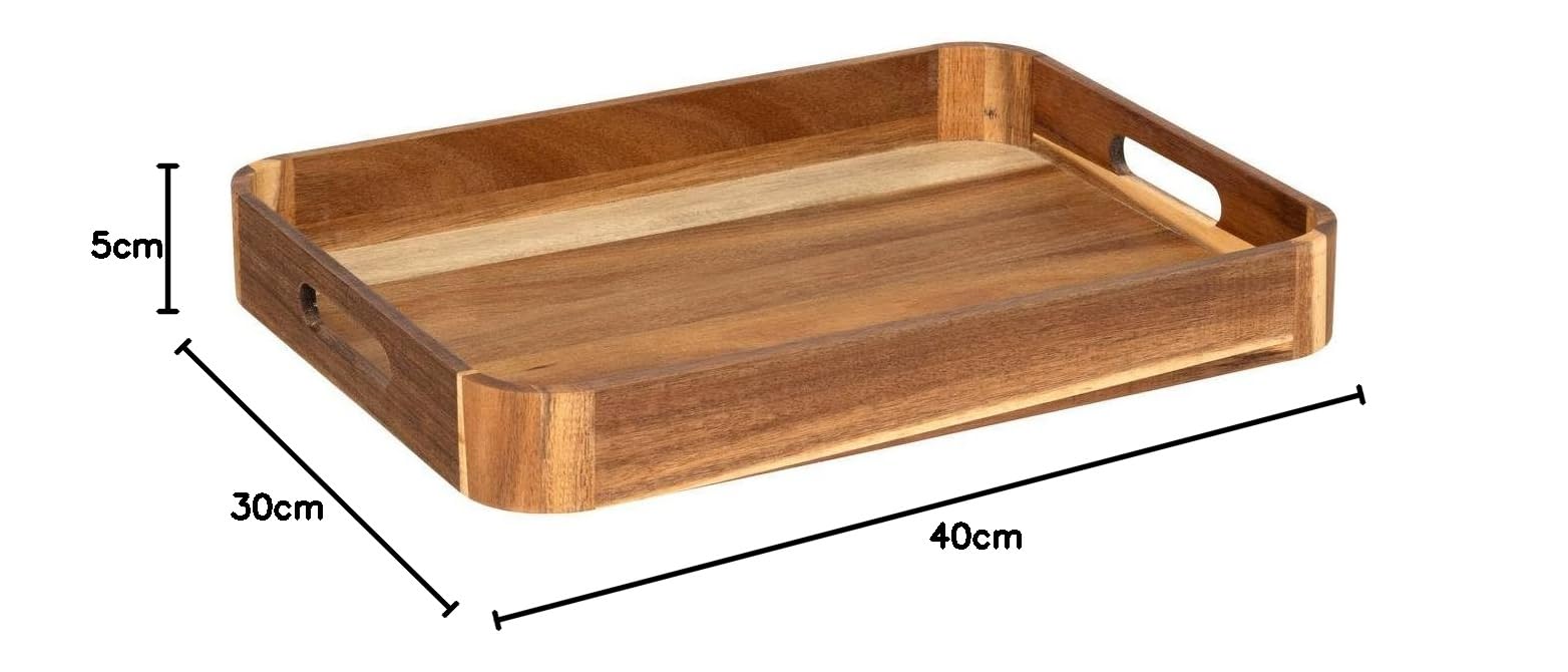 5five - Vassoio rect Acacia 40 x 30 cm