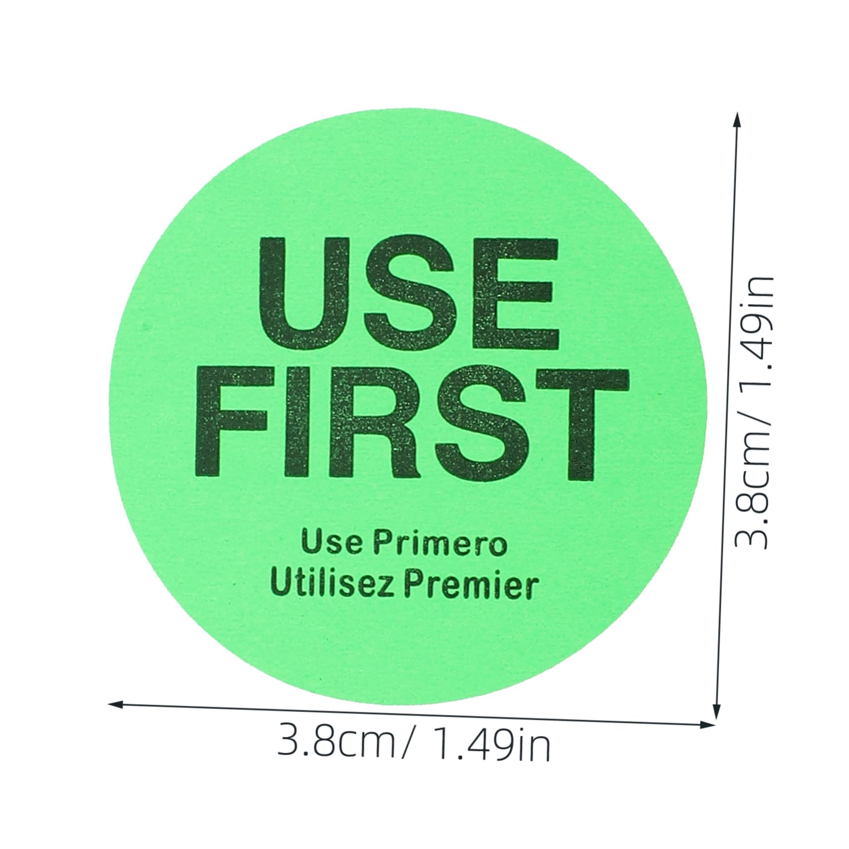 NAMOARLY Food Stickers Labels Inventory Control Tags Adhesive Kitchen Labels Food Service Labels Labels for Restaurant Take-out