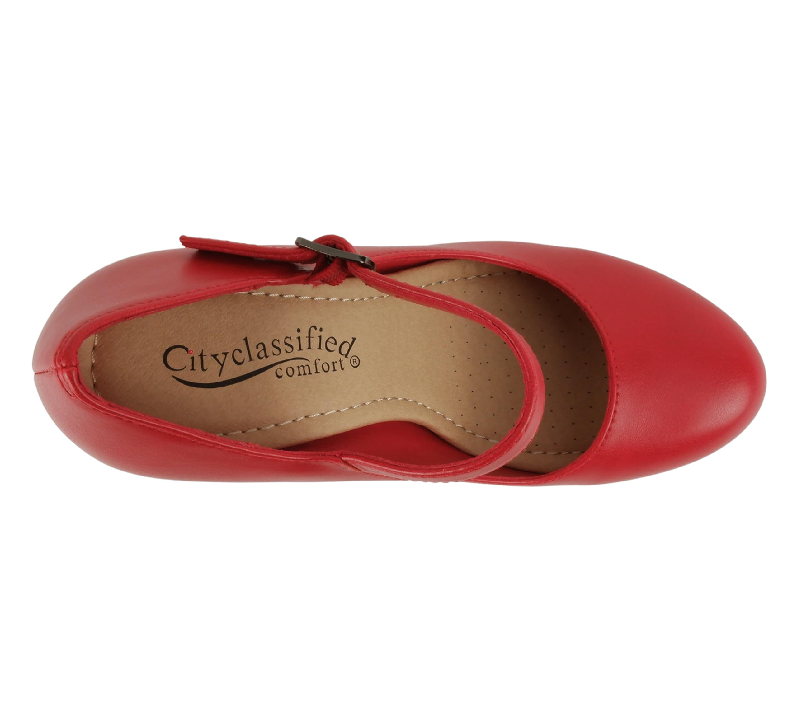 CITYCLASSIFIED Dennis High Heel Pump with Adjustable Ankle Strap