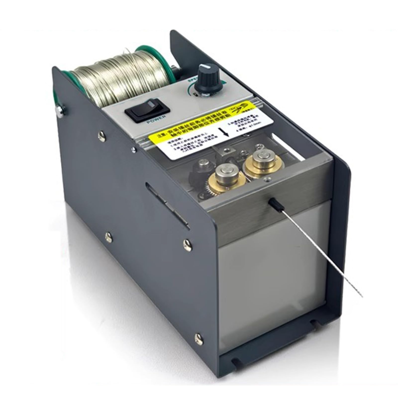 Distributore automatico di filo di saldatura per saldatura, velocità regolabile, compatibile con filo di saldatura multi-formato (1,2 mm), accessori essenziali per una saldatura efficiente