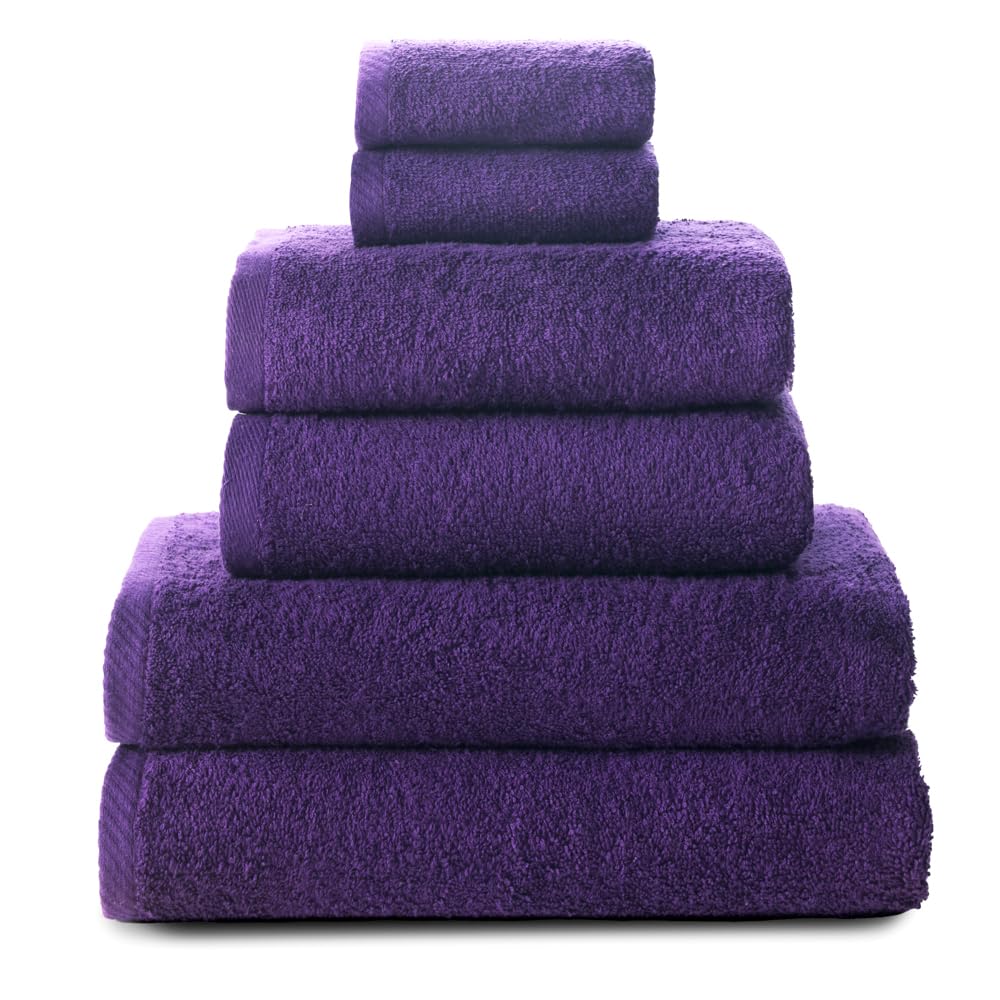 Juego de toallas de baño Top Towel de algodón puro con acabado premium sin pelusa