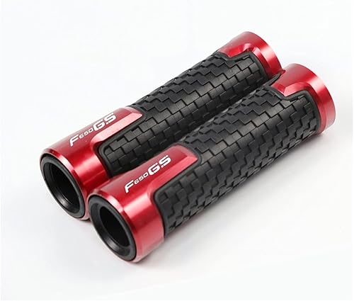 Motorbike Handle BER Set for BMW F650GS F650 GS F 650 GS 2008-2020 All Years Motorcycle Handlebar Grip 78" 22MM Rubber Gel Hand Grips Reservoir
