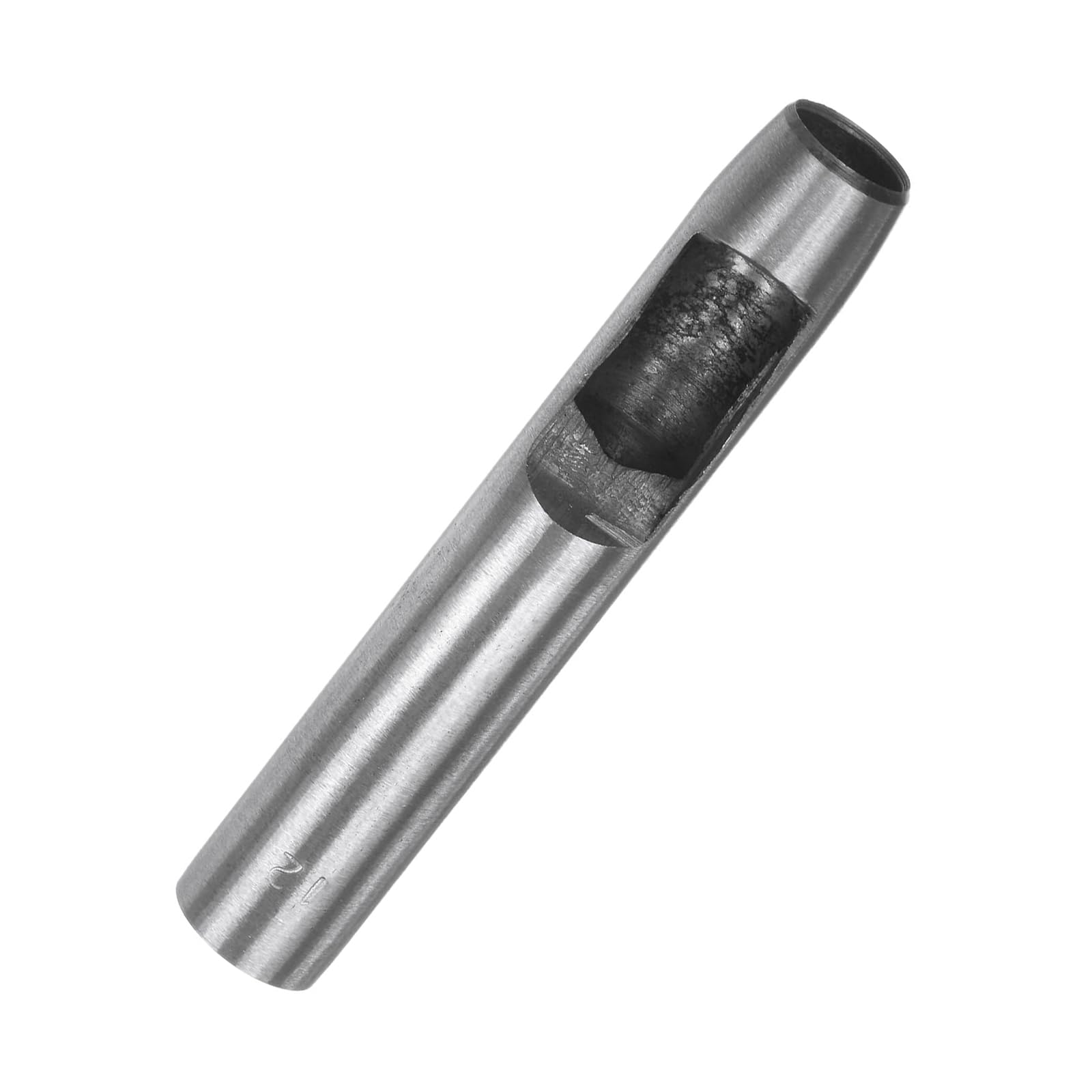 TA-VIGOR 12mm Leather Hollow Hole Punch, Alloy Steel Manual Single Hole Round Punch Tool for Belts, Watch Straps, Leather, Fabric, Rubber, Paper, Plastic, DIY Puncher