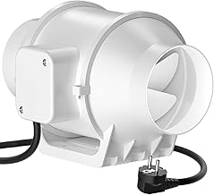 HG Power Centrifugal Fan, Super Light and Silent In-Line Fan Extractor (100 mm Standard)