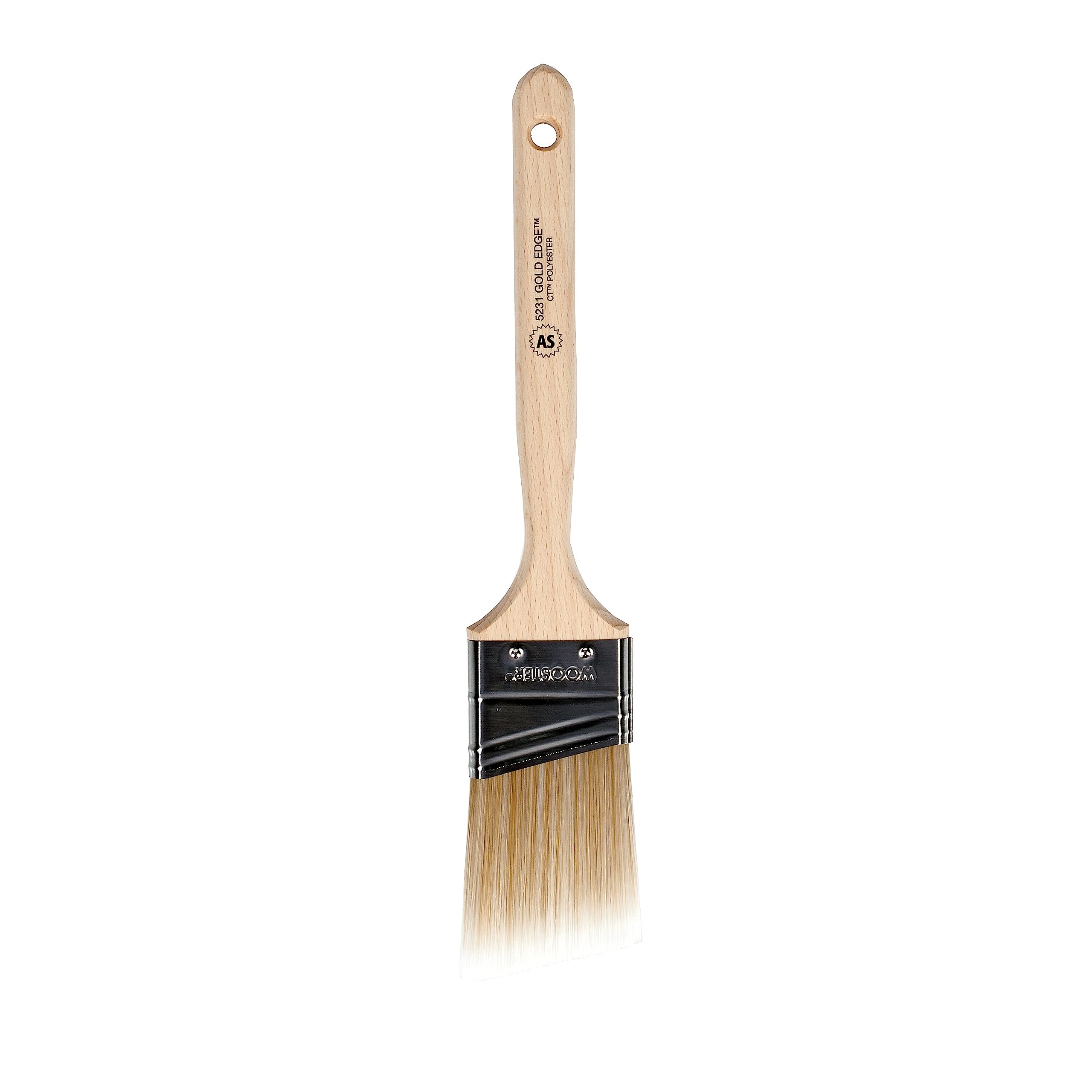 Wooster 5231-2 Series 5231 2" Gold Edge Angle Brush