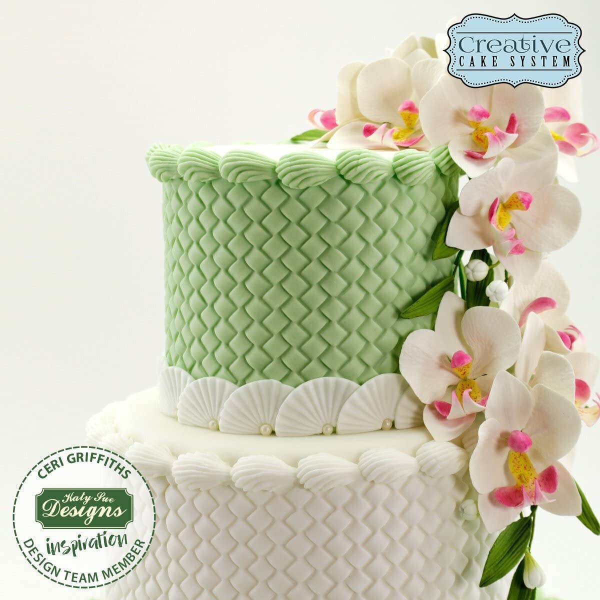 Amazon.com: Katy Sue Continuous Rattan Basket Weave Silicone Mold for Cake  Decorating (from the Ceri Griffiths Creative Cake System) : Home & Kitchen