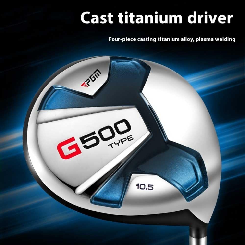 Canne à golf en bois n°1 pour droitier 10,5 degrés pour homme avec manche en graphite de qualité R/S avec couvre-tête