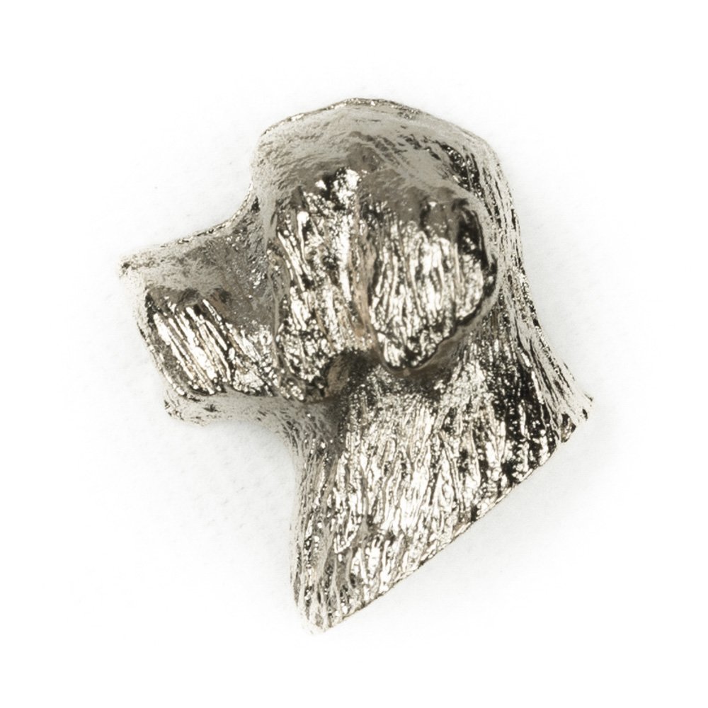 Épingle Dandie Dinmont Terrier fabriquée au Royaume-Uni style artistique