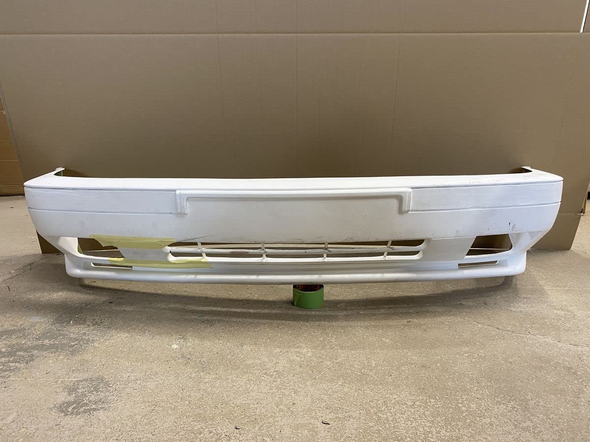 Moldura De Parachoques Delantero Izquierdo Para BMW Serie 5 E34 (1989-1995) - Repuesto Aftermarket Negro - Número 51111944177