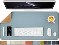 Vista 22 de Tapete de escritorio de corcho, tapete de escritorio pequeño de doble cara para oficina y hogar, organización de escritorio y accesorios, ideal