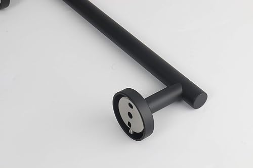 Miniatura 7 de TocTen - Barra de toalla de baño. Soporte de toalla de baño de acero inoxidable grueso SUS304, barra de toalla resistente para cuarto de baño, para