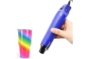 Mini Heat Gun for Epoxy Resin Crafts, Portable Handheld 300W Heat Gun for Crafting