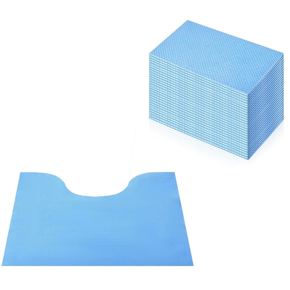 Hndhbfgrt U Shaped Toilets Mat Non-Slip Disposable Toilet Floor Mat 30pcs From Urine Absorbent Floor Protector