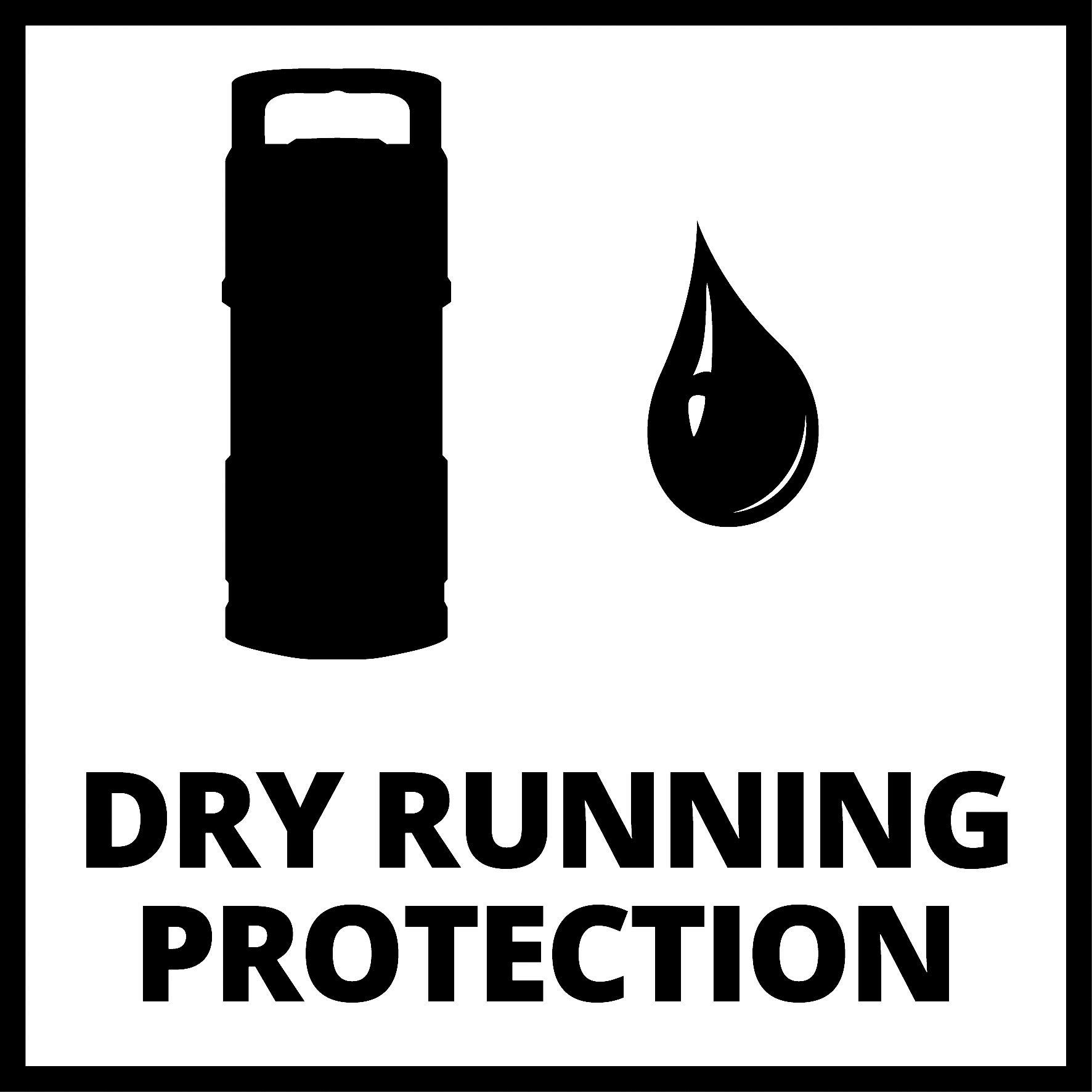 Dry Running Protection Icon