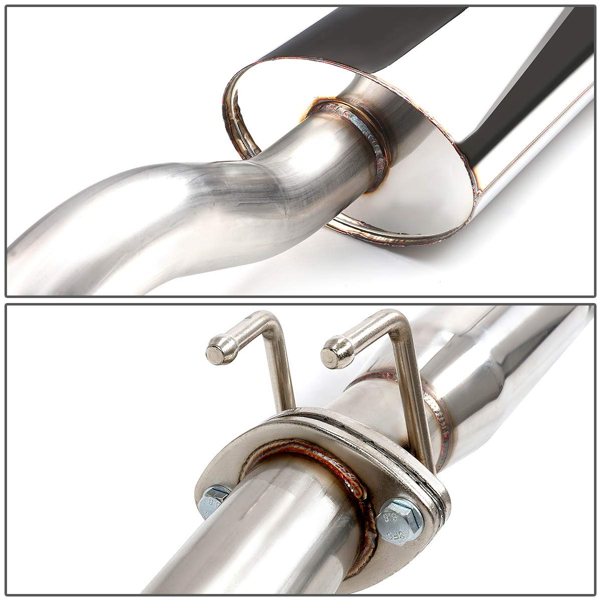 Amazon | Acura RSX Type-S スチーンレススチール 4インチ先端