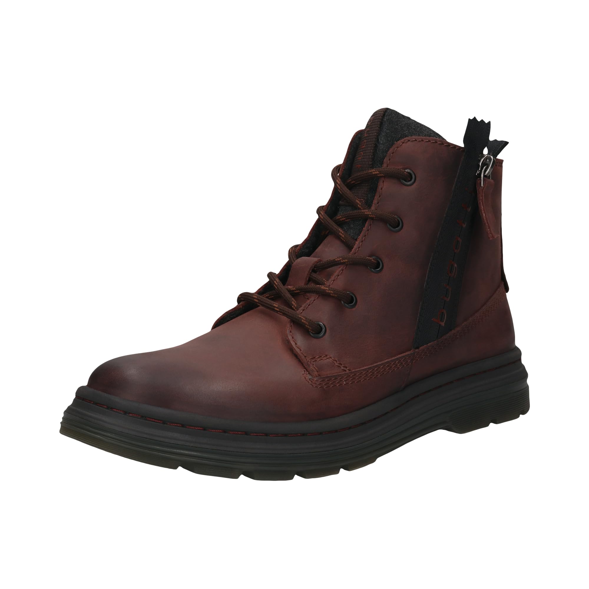 bugatti 321-AUC30 Men's Cold Lining Boots, Bordo, 46, Bordeaux Red, 12 UK