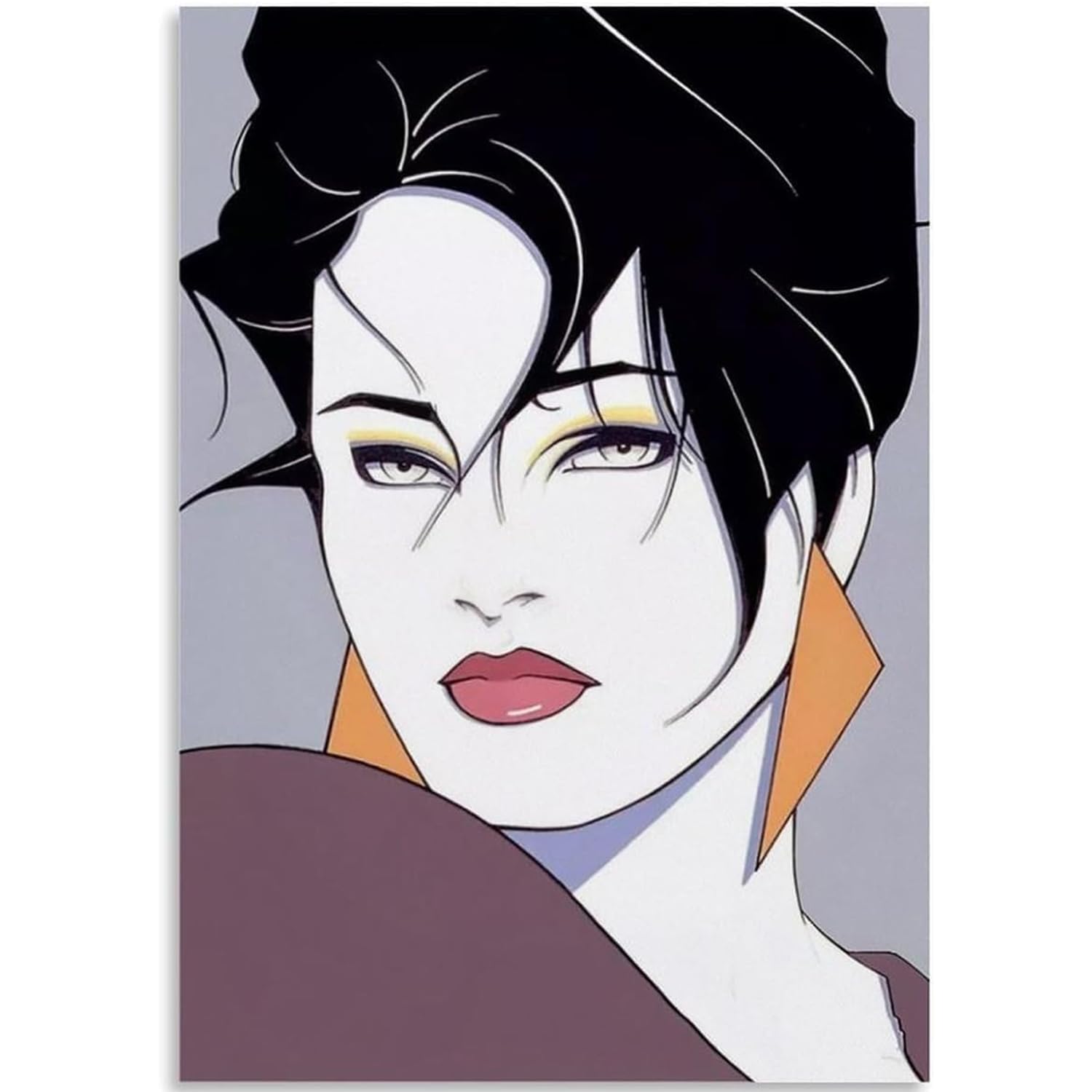 Amazon.co.jp: パトリック・ナーゲルポスター《女性の肖像