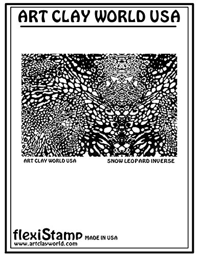 FlexiStamps Texture Sheet Snow Leopard Inverse Design - 1 pc.