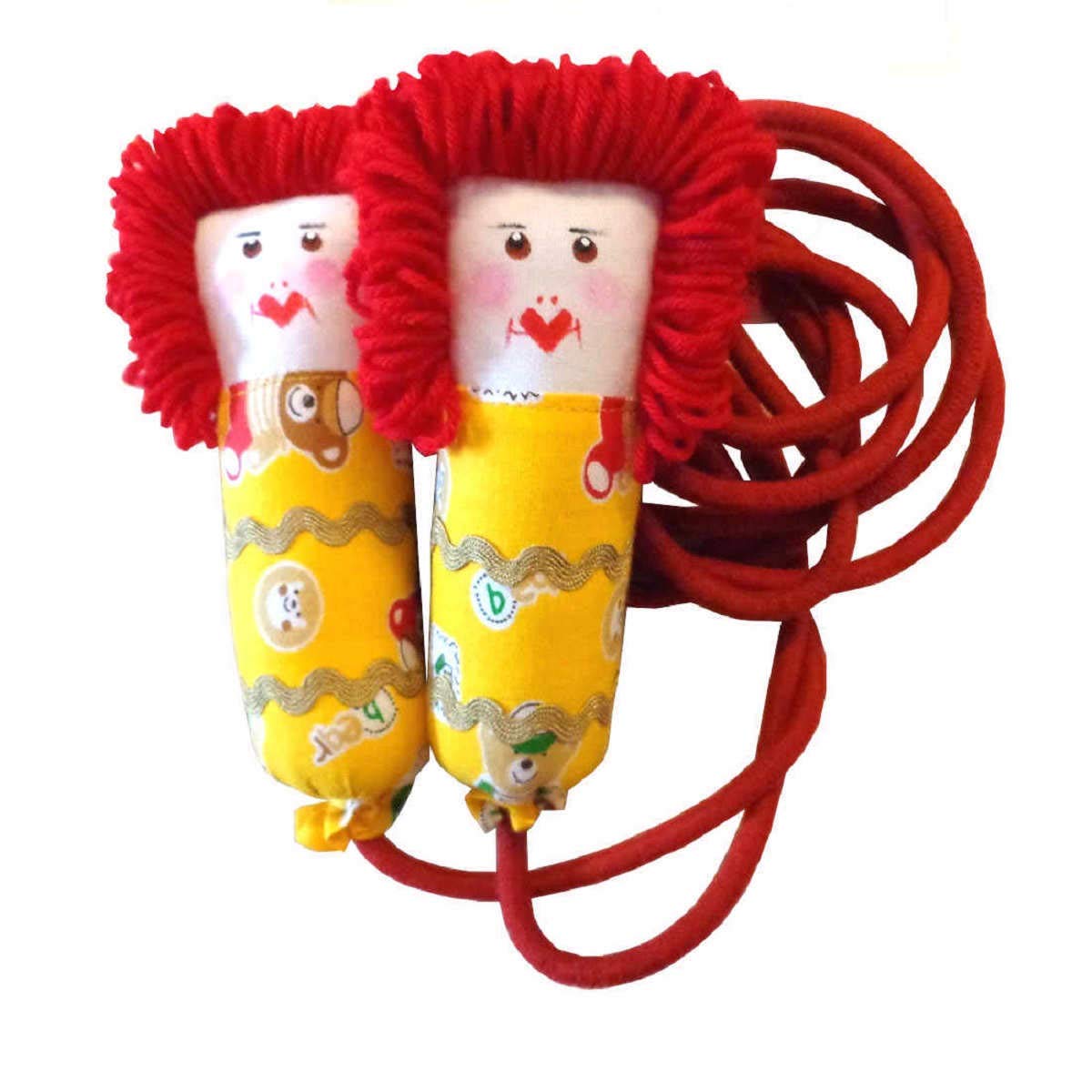 Anbay® Skipping rope and Jump Rope for Kids,Girls,Boys, Women and Men For-Exercise, Fitness,weight loss,Complete body workout,Tangle Free cotton Jumping Rope for Kids (Regular, Yellow) (B08Y7ZCCSV) Amazon Price History, Amazon Price Tracker