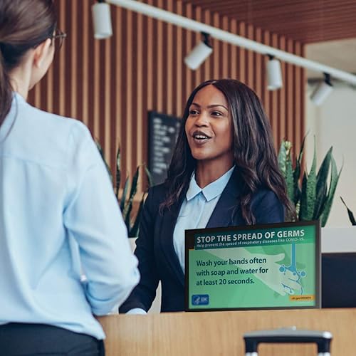 Miniatura 4 de Headline Letrero personalizable para puerta y pared, 8.5 x 11 pulgadas, fabricado en Estados Unidos (10801)