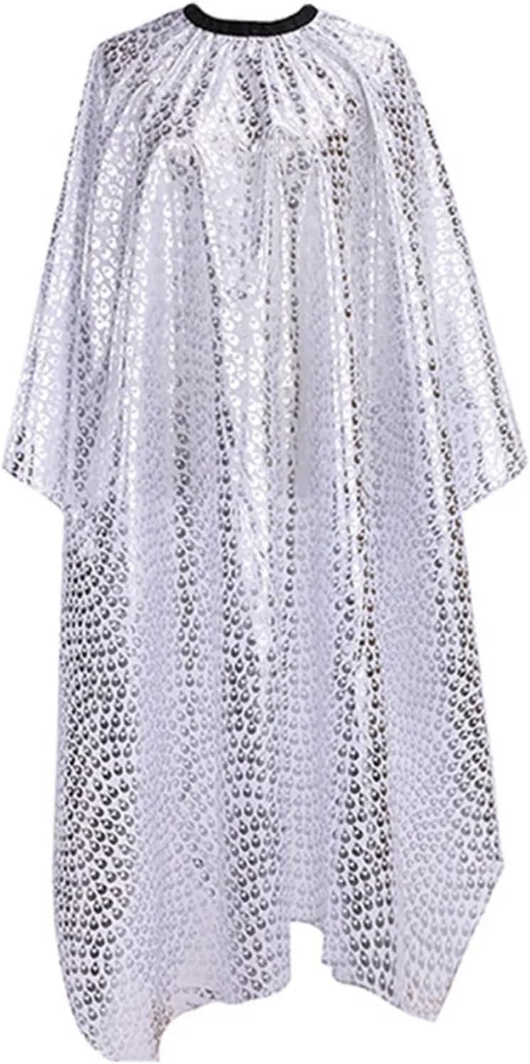 Adults Home Salon Barber Waterproof Feather Hairdressing Cloth Apron Hair Cut Gown Cape Hairdresser