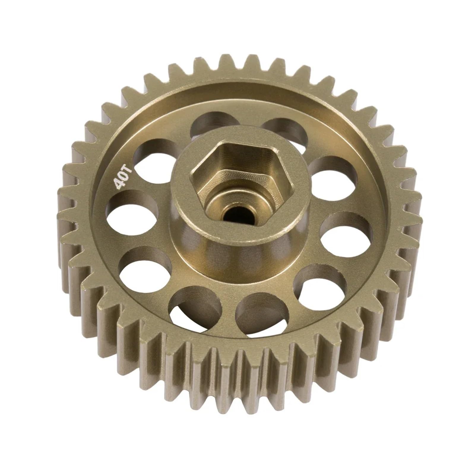 Per Tamiya Per Super Per Clod Per Buster 1/10 Rc Off-Road Monster Truck 7075 Alluminio 40T Diff Spool Gear Parti Di Aggiornamento RC Componenti