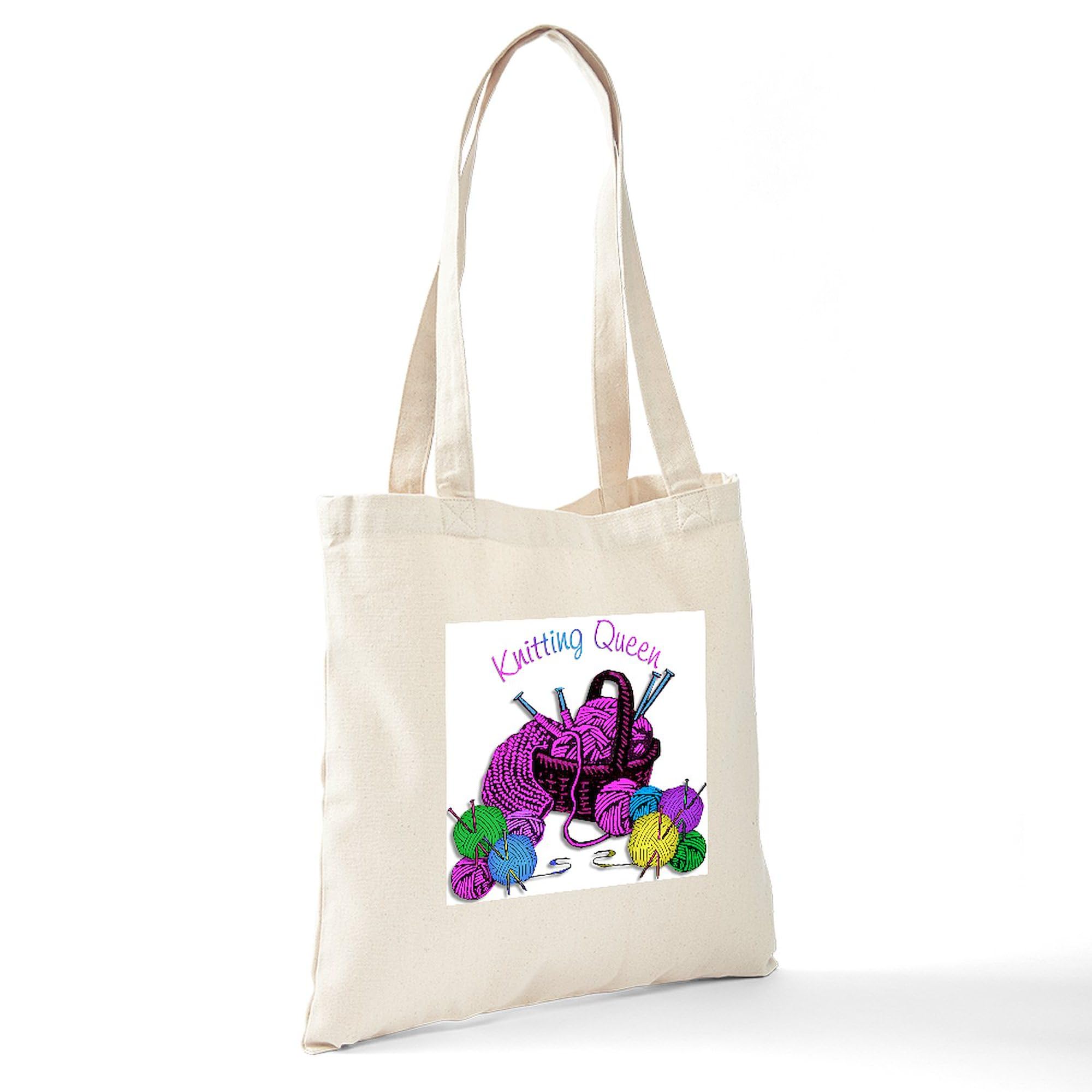 CafePress Natural Canvas Tote Bag - Reusable Shopping Bag, Two Sizes, Durable & Washable - View #4