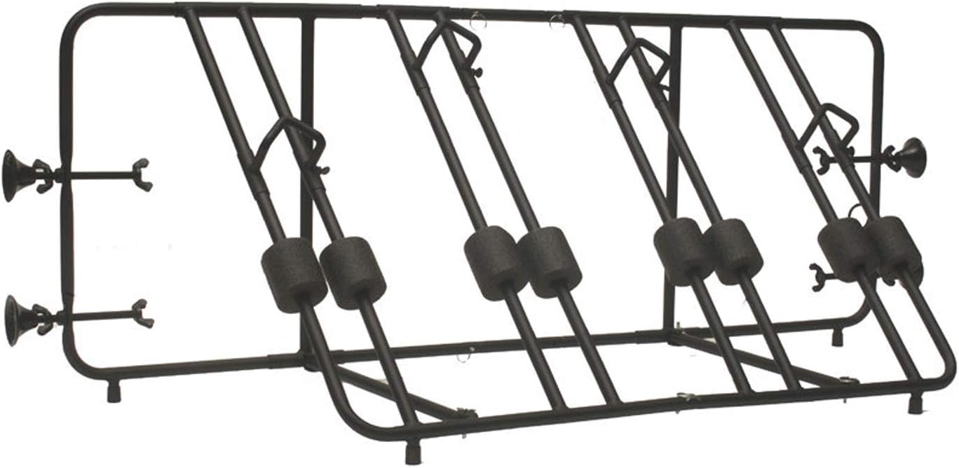 Heininger Automotive 2025 Advantage SportsRack BedRack Bike Carrier, Black