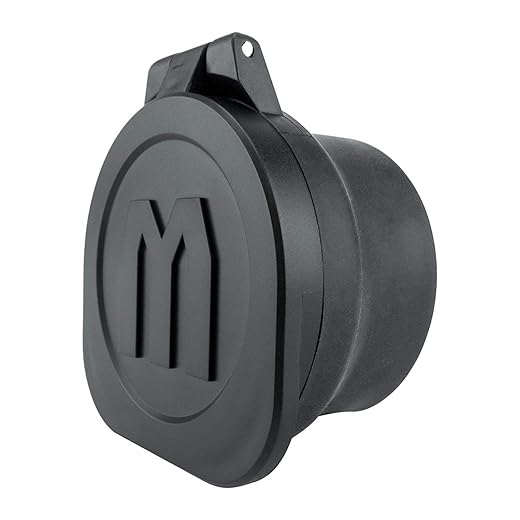 Monstrum Rubberized Flip-Up Rifle Scope Lens Covers