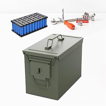 1個　ハードメタルツールボックス、オーガナイザー手持ち式ロック可能、多機能、機器 1個ハードメタルツールボックス、オーガナイザー手持ち式ロック