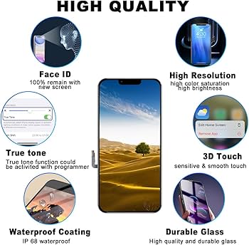 iPhone14Pro トミヤス Amazon.com: TFT Screen for iPhone 14 Pro MAX Screen Replacement