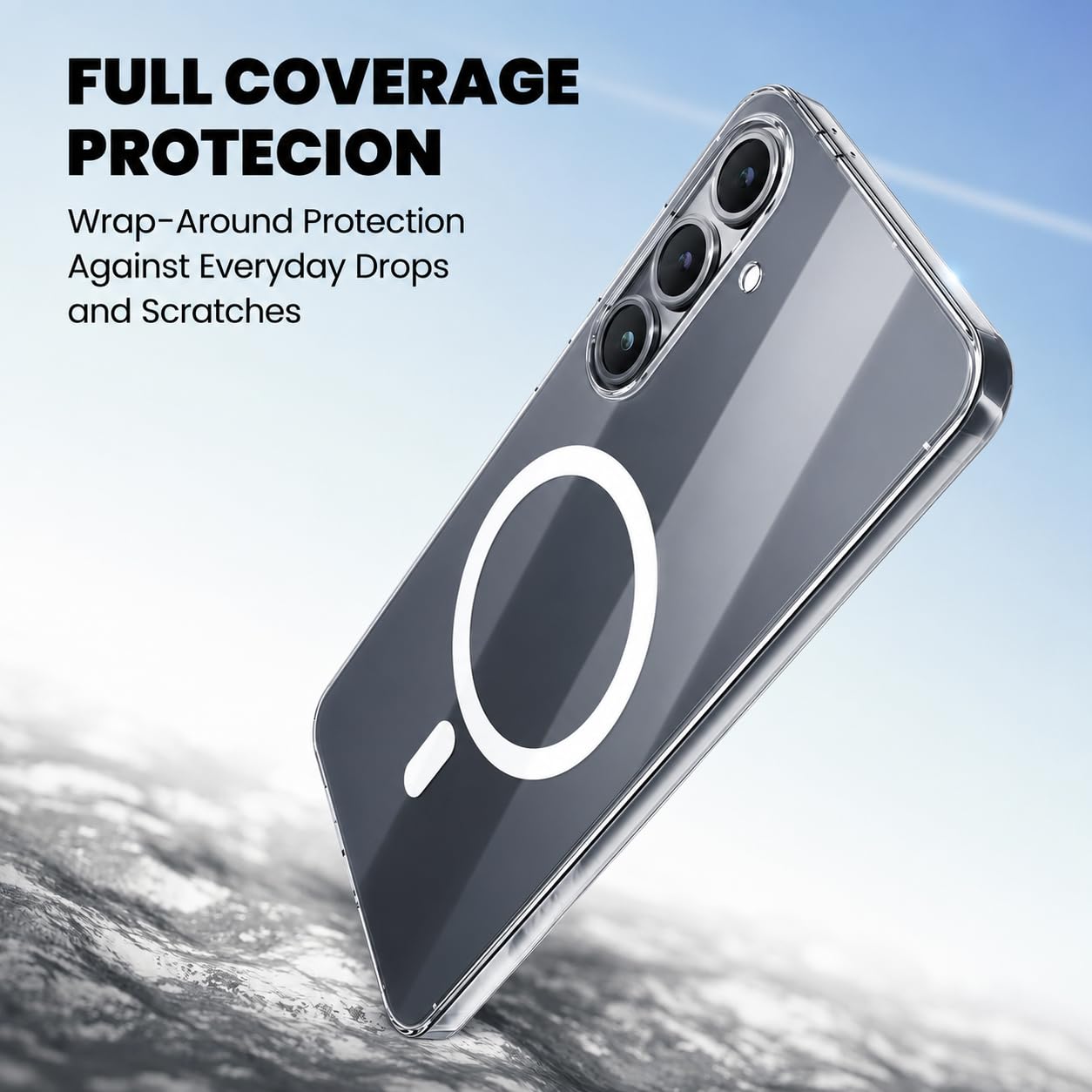 DIZORO Crystal Clear Compatible with S24 Case with Anti-Yellow Anti-Scratch Shockproof Transparent Cover — Amazon image 7