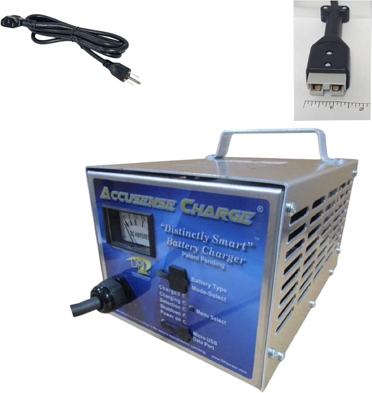 Revenge Golf Cart Parts & Accessories 48 Volt 17 Amp Golf Cart Charger with SB50 Connector