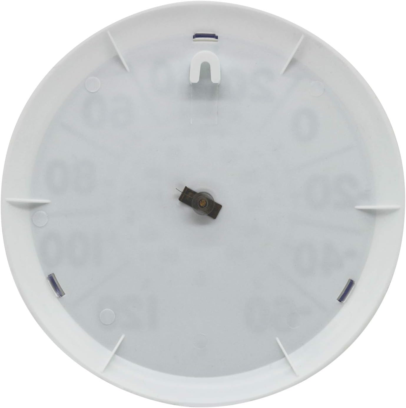 Springfield 90050 8" Indoor/Outdoor Dial Thermometer, White : Patio, Lawn & Garden