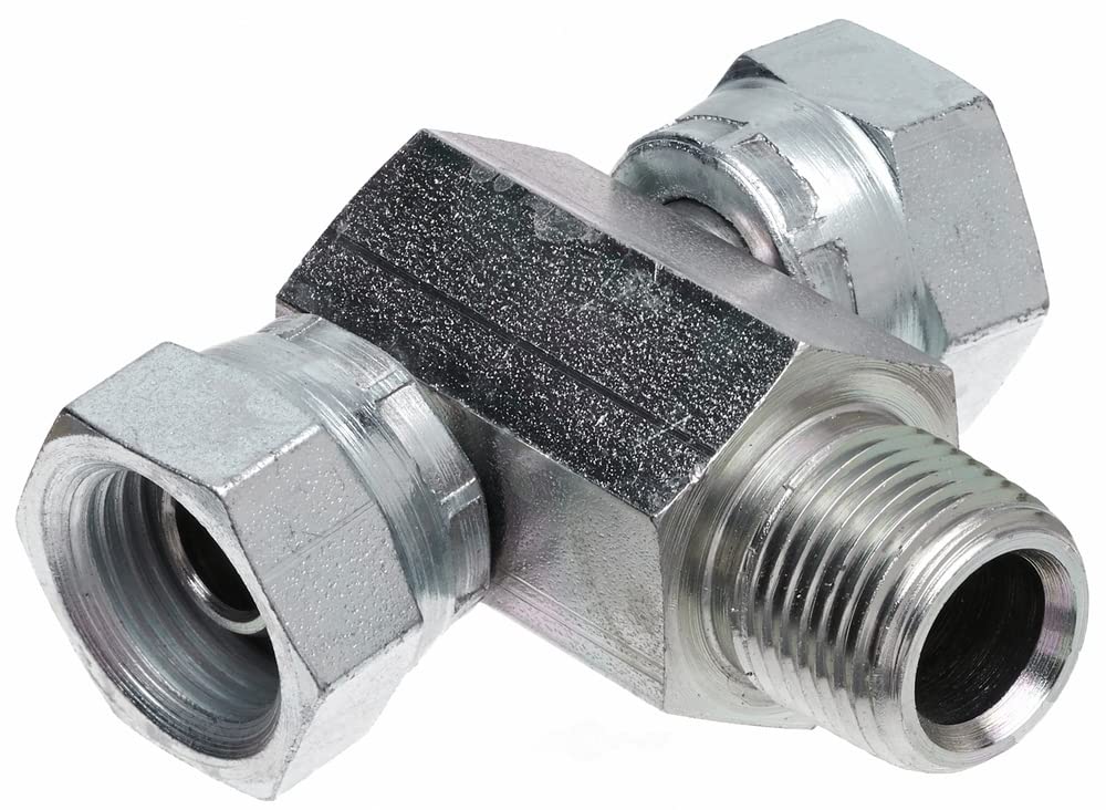 Adaptador Gates G60186-1212 con conexión de rosca macho para mangueras hidráulicas industriales