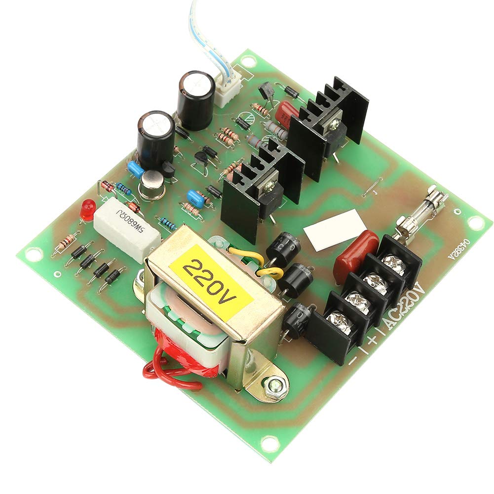 Regolatore di velocità modulo PWM regolatore motore DC 220 V regolatore di velocità dispositivi di azionamento per fresatura del motore mandrino per piccoli torni, con pulsante