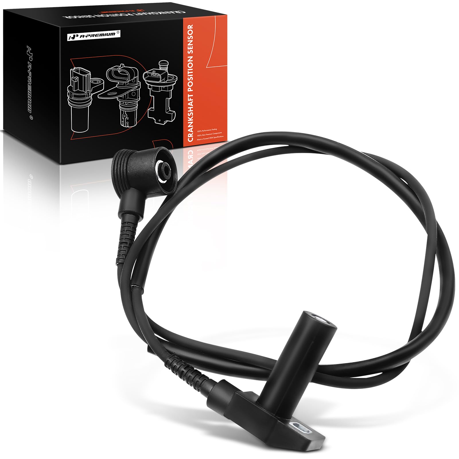 A-Premium Engine Crankshaft Position Sensor Compatible with Mercedes-Benz E320 S420 S500 1994-1995, 300E 300CE 1993, Replace# A0031530128