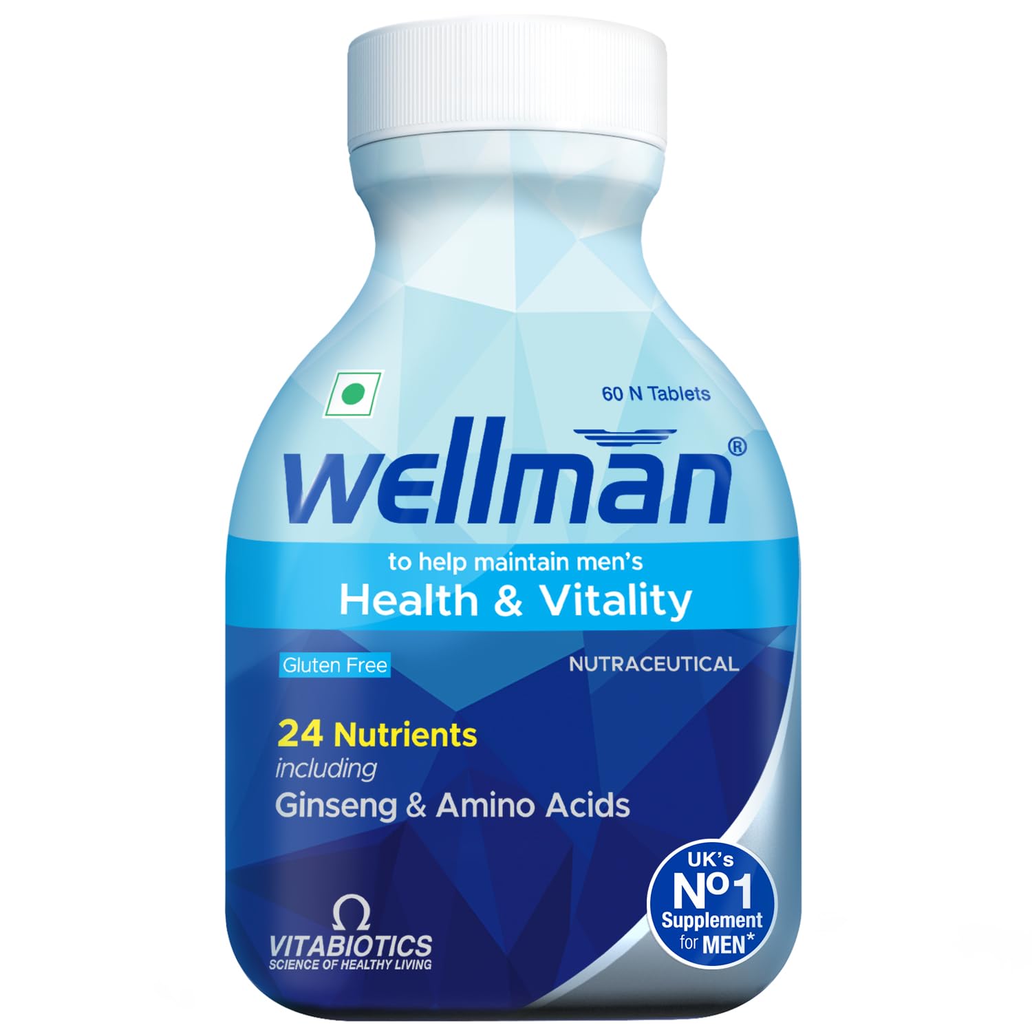 Wellman Multivitamin for Men – 60 Tablets (2 Months Pack) | Daily Self-Care & Inner Wellness | With Panax Ginseng, Vitamins A, B, C, D & Essential Nutrients-image-13