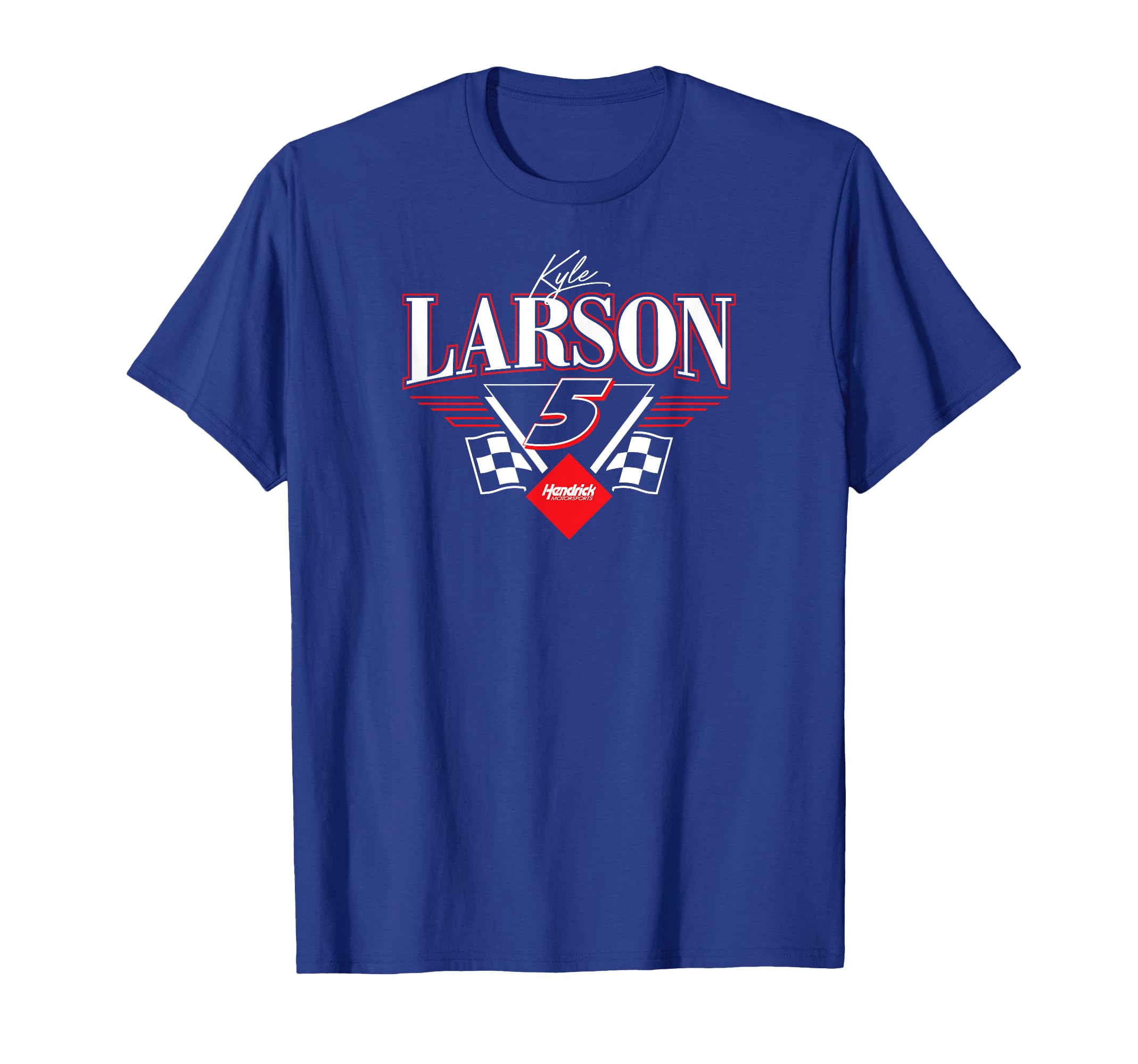 NASCAR - Kyle Larson 5 Hendrick Motorsports Triangle Blue T-Shirt