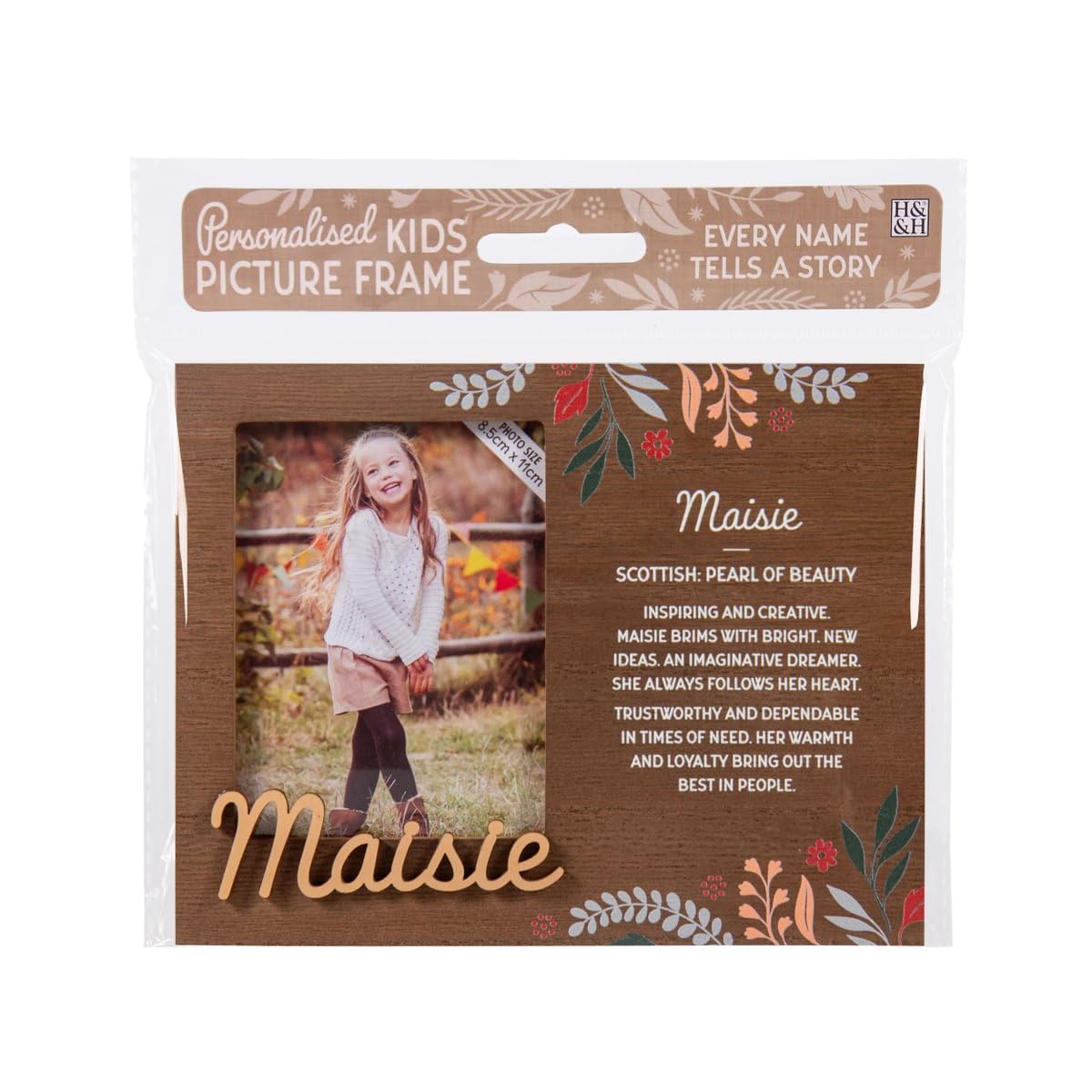 Personalised picture frames (Maisie) — image 1