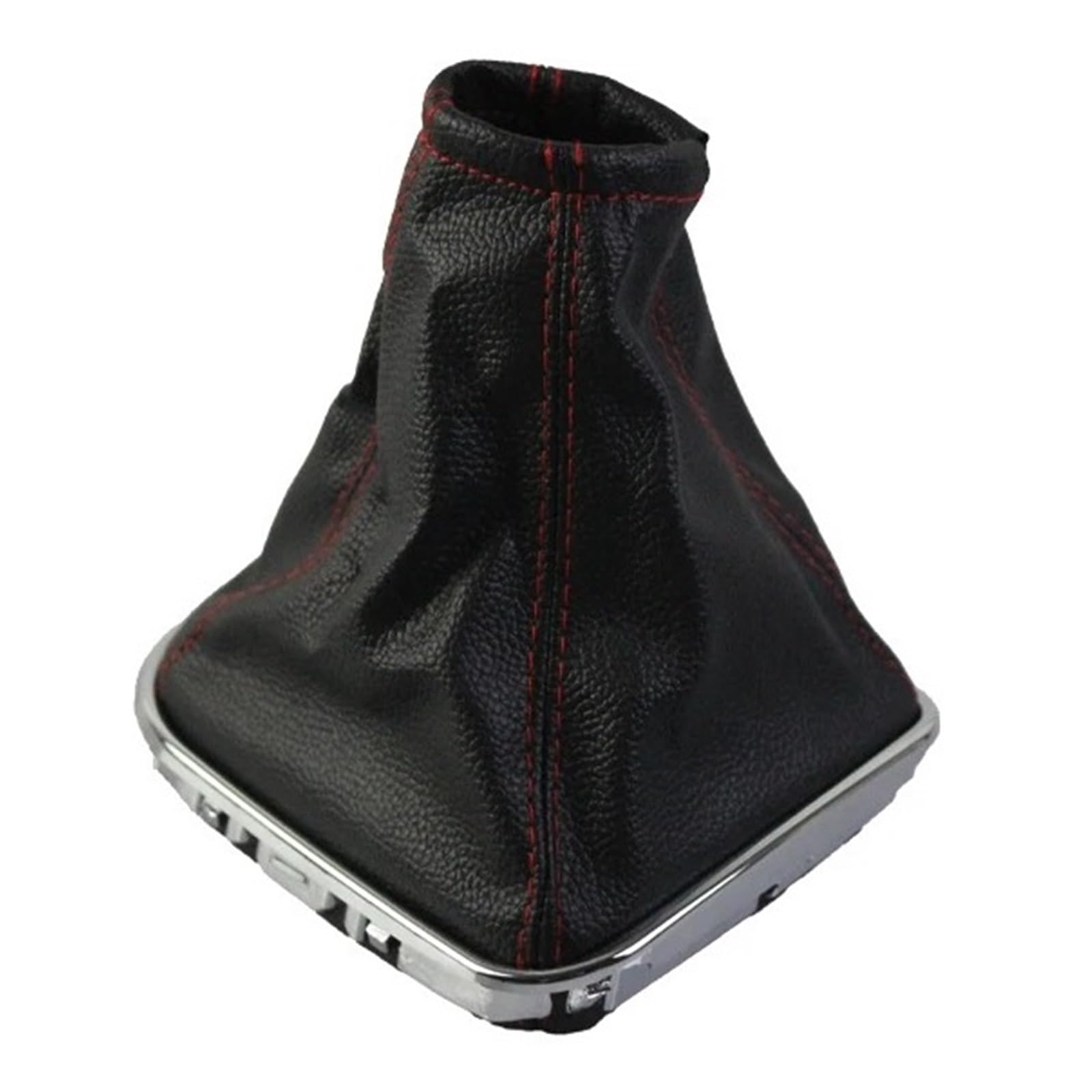 Jxewmtmc for Chevrolet for Cruze 2008-2012 5/6 Speed MT Car Gear Shift Knob Lever Stick Handle Gaiter Cover Gear Stick Shift Cover(Red line)