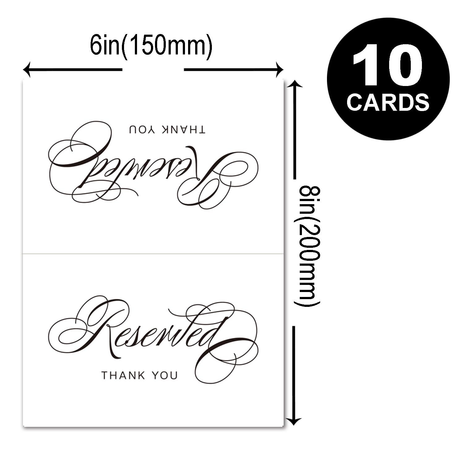 100 Pack Place Cards For Table Setting - Blank Table Name Cards For Wedding, Banquet, Events, Reserved Seating (Silver Foil Polka Dot, 2 X 3.5 In - View #5