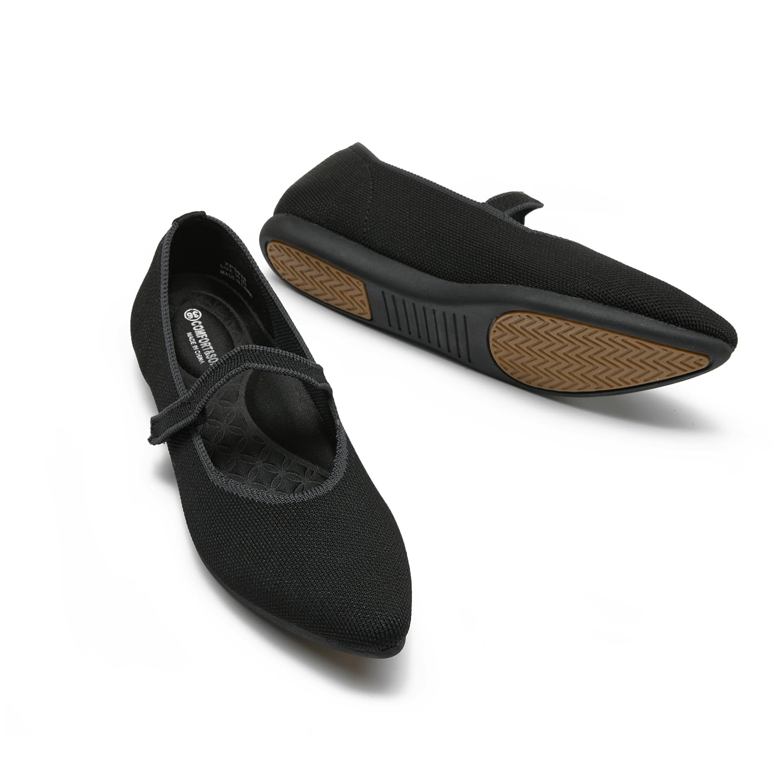 CALEBGAR Slipper Damen Loafer Slip On Sneaker Sportliche Bal