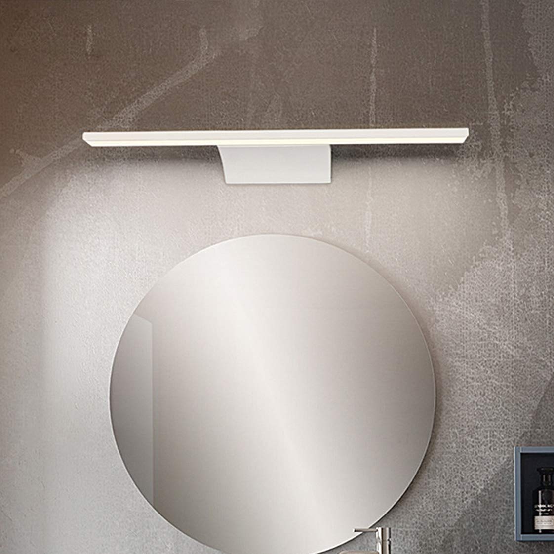 Luz espejo baño, luz espejo LED, iluminación imagen LED Lámpara frontal pared ahorro energía Blanco natural 4000K IP44 Luces aplique maquillaje LED impermeables